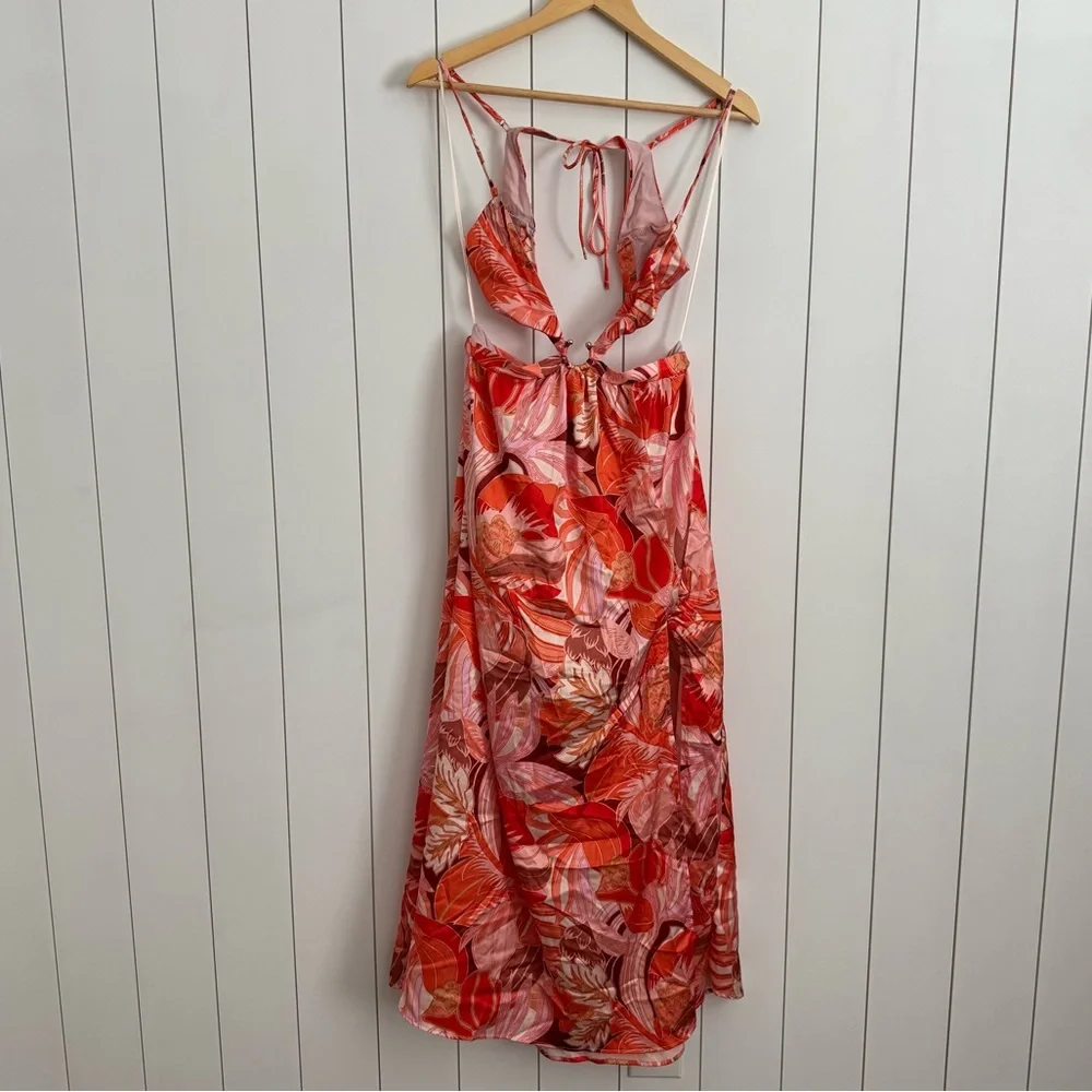 Hello Molly Strike Twice Maxi Dress Orange